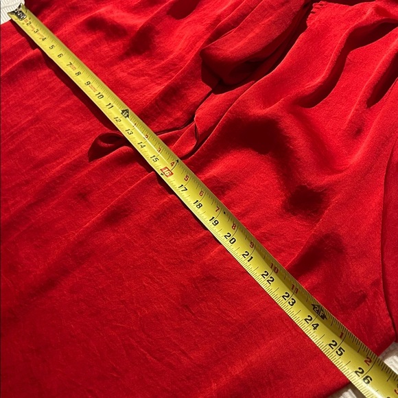 Worthington Vibrant Red Women's Blouse - Picture 11 of 11